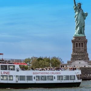 Veranstaltung: New York: 50-Min Liberty Super Express Downtown Sightseeing Cruise Ticket, Circle Line Sightseeing Cruises in New York