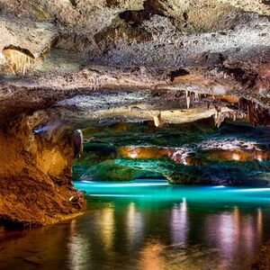 Veranstaltung: Cuevas de San José: Entrada + Tour guiado + Transporte de viaje de ida y vuelta, San José Caves in València