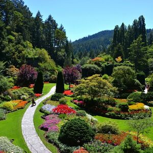 Veranstaltung: Roundtrip Transport from Victoria to Butchart Gardens (entry not included), The Butchart Gardens in Brentwood Bay