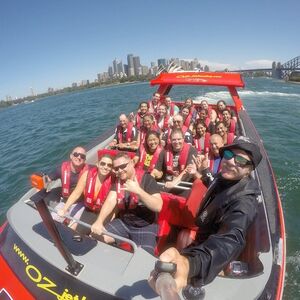 Veranstaltung: Oz Jet Boating: 30 Minute Shark Attack Thrill Ride, Oz Jet Boating Sydney in Sydney