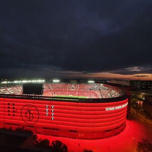 Veranstaltung: Estadio Ramón Sánchez-Pizjuán: Partido de fútbol del Sevilla FC, Ramon Sanchez-Pizjuan Stadium in Seville