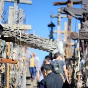 Veranstaltung: Hill of Crosses & Šiauliai: Roundtrip from Vilnius, Vilnius Cathedral in Vilnius