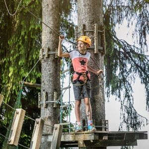 Veranstaltung: St Johann in Tirol: Hornpark Climbing Forest, Outdoor Activities in Sankt Johann in Tirol in Sankt Johann in Tirol