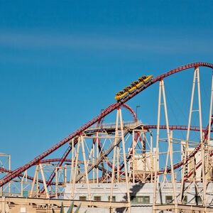 Veranstaltung: New York-New York Hotel & Casino: The Big Apple Roller Coaster, New York-New York Hotel & Casino in Las Vegas