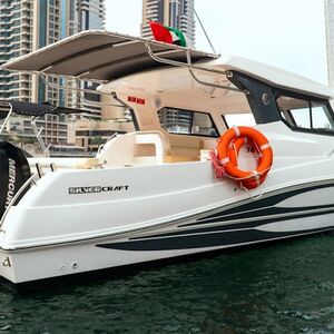 Veranstaltung: Dubai Marina: 36-Ft Yacht Charter - Thunder, Dubai Cruises in Dubai