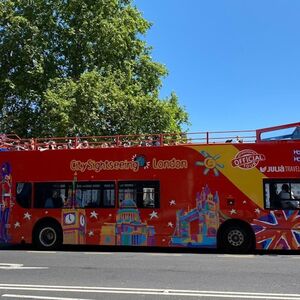 Veranstaltung: City Sightseeing London: Hop-on Hop-off Bus Tour, London Eye in London