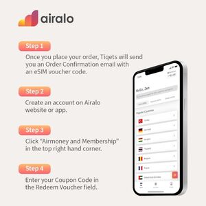 Veranstaltung: Airalo eSIM Asia: 1GB-10GB eSIM for 14 Countries, Singapore SIM Cards in Singapore