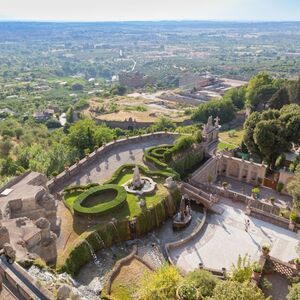 Veranstaltung: Ingresso a Villa d'Este con Cartolina PemCards, Villa d’Este in Tivoli