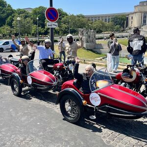 Veranstaltung: Paris : Visite guidée des monuments en side-car, Paris Bike Tour in Paris