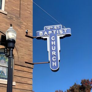 Veranstaltung: Birmingham Civil Rights Walk of Freedom Smartphone Audio App Tour, 16th Street Baptist Church in Birmingham