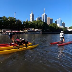 Veranstaltung: Yarra River Waterbike Tour, Mercantile Rowing Club in Melbourne