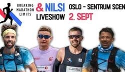 Veranstaltung: Breaking Marathon Limits & Nilsi – Liveshow!, Sentrum Scene in Oslo