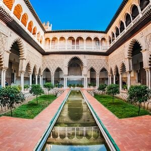 Veranstaltung: Reales Alcázares de Sevilla: Entrada + Visita guiada de 75 minutos, Alcázar de Sevilla in Sevilla