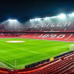 Veranstaltung: Estadio Ramón Sánchez-Pizjuán: Partido de fútbol del Sevilla FC, Ramon Sanchez-Pizjuan Stadium in Seville