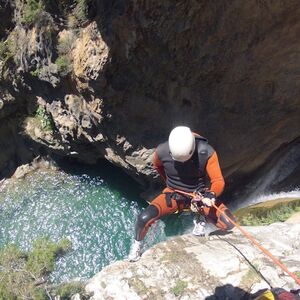 Veranstaltung: Canyoning Río Verde: Tour guiado, Barranco Río Verde in Otívar