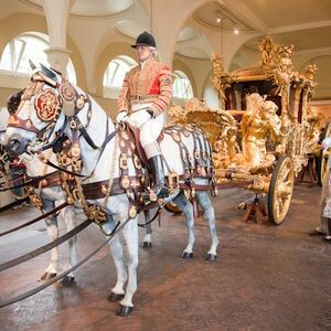 Veranstaltung: The Royal Mews, Buckingham Palace, The Royal Mews in London