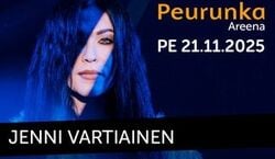 Event: Jenni Vartiainen, Peurunka Areena in Laukaa