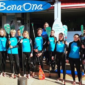 Veranstaltung: Mallorca: Clase de Stand-up Paddleboard de 1 hora, Mallorca Water Activities in Can Pastilla