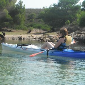 Veranstaltung: Excursión en kayak por la bahía de Fornells, Menorca Island Water Activities in Fornells