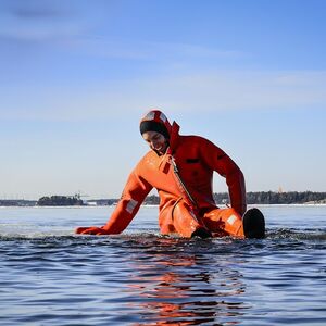 Veranstaltung: Survival Suit Experience, RedRib in Helsinki