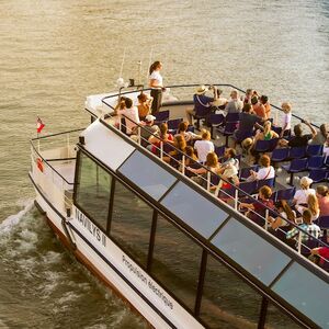 Veranstaltung: Croisière touristique guidée sur la Saône par Les Bateaux Lyonnais, Bateau restaurant Hermès II in Lyon