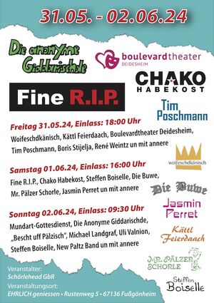Veranstaltung: Babbel Doch - Freitag Ticket, Ehrlich Geniessen in Fußgönheim