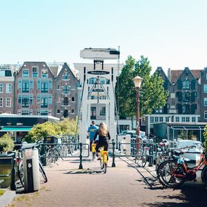 Veranstaltung: Amsterdam: 3-Hour Highlights Bike Tour, Amsterdam Centraal in amsterdam