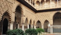 Veranstaltung: Real Alcázar de Sevilla: Entrada sin colas + Visita guiada en italiano, Royal Alcázar of Seville in Seville