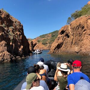 Veranstaltung: Excursion en bateau au Massif de l'Estérel, Black Tenders Cannes in Cannes