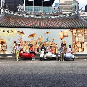 Veranstaltung: Kampong Glam & Civic District Vespa Tour in Singapore, Singapore Vespa Tours in Singapore