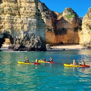 Veranstaltung: Cavernas da Ponta da Piedade: Passeio de Caiaque a partir de Lagos, Lagos Day Cruises in Lagos