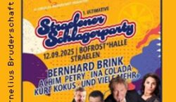 Veranstaltung: 1. Ultimative Straelener Schlagerparty m. Bernhard Brink, Achim Petry, Ina Colada, Bofrost*halle (Stadthalle Straelen) in Straelen