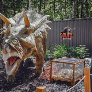 Veranstaltung: Woodooliparc: Flight 315 Theme Park - The Age of Dinosaurs, Woodooliparc in Scott