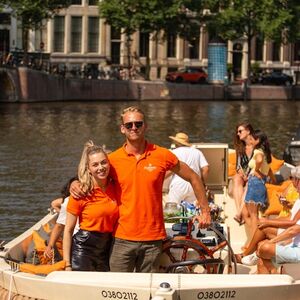 Veranstaltung: Amsterdam: Luxury Open Boat Tour with Onboard Bar from Central Station, Amsterdam Centraal in amsterdam