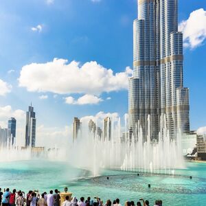 Veranstaltung: The Dubai Fountain Show & Broadwalk Ticket, The Dubai Fountain in Dubai