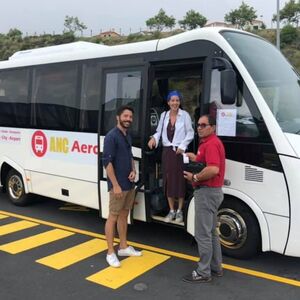 Veranstaltung: Ponta Delgada: Traslado de ônibus de / para o aeroporto e centro da cidade, Airport Transfer Algarve in Faro