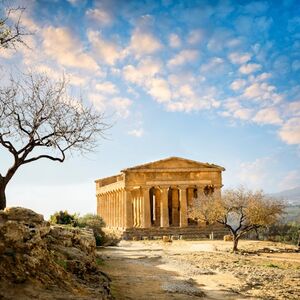 Veranstaltung: La Valle dei Templi: Guida audio digitale, Valley of the Temples in Agrigento