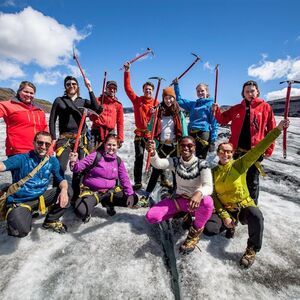 Veranstaltung: Sólheimajökull Glacier: Guided Tour, Glacier Adventures Iceland in Reykjavík