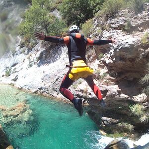 Veranstaltung: Canyoning Río Verde: Tour guiado, Barranco Río Verde in Otívar