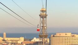 Veranstaltung: Teleférico de Barcelona: Ida y vuelta desde la playa de la Barceloneta, Montjuïc Cable Car in Barcelona