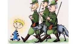 Veranstaltung: Peter und der Wolf, Schlossgarten Schwetzingen in Schwetzingen