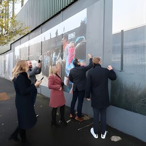 Veranstaltung: Falls road Murals Walking Tour with former prisoners, Divis Tower in Belfast