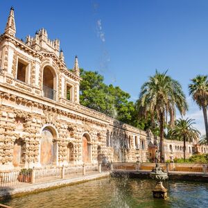 Veranstaltung: Reales Alcázares de Sevilla, Catedral y Giralda: Entrada + Visita de 3,5 horas, Royal Alcázar of Seville in Seville