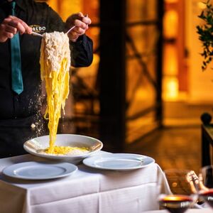 Veranstaltung: Ristorante Alfredo alla Scrofa: Menu con le Fettucine Alfredo originali, Rome Walking Tours in Rome