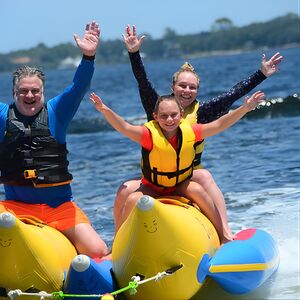 Veranstaltung: Banana Boat Ride in the Gulf of Mexico, 316 Harbor Blvd in Destin