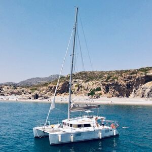 Veranstaltung: Rhodes: Catamaran Day Cruise with Lunch, Rhodes Cruises in Rhodes