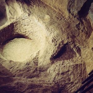 Veranstaltung: Sistema di Grotte del Pozzo della Cava, Pozzo della Cava in Orvieto