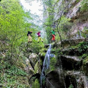 Veranstaltung: Via Ferrata Rio Sallagoni, Lake Garda Canyoning in Arco