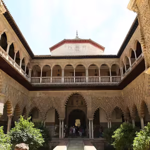 Veranstaltung: Sevilla: Visita guiada Alcázar y Catedral, Royal Alcázar of Seville in Seville