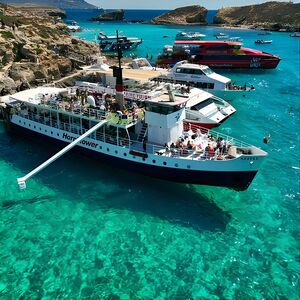 Veranstaltung: Comino, The Blue Lagoon & Caves Cruise, 24 Triq San Geraldu in Malta